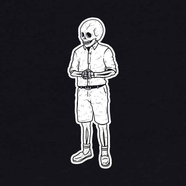 You Know I Had To Skeleton No Trumpet by dumbshirts